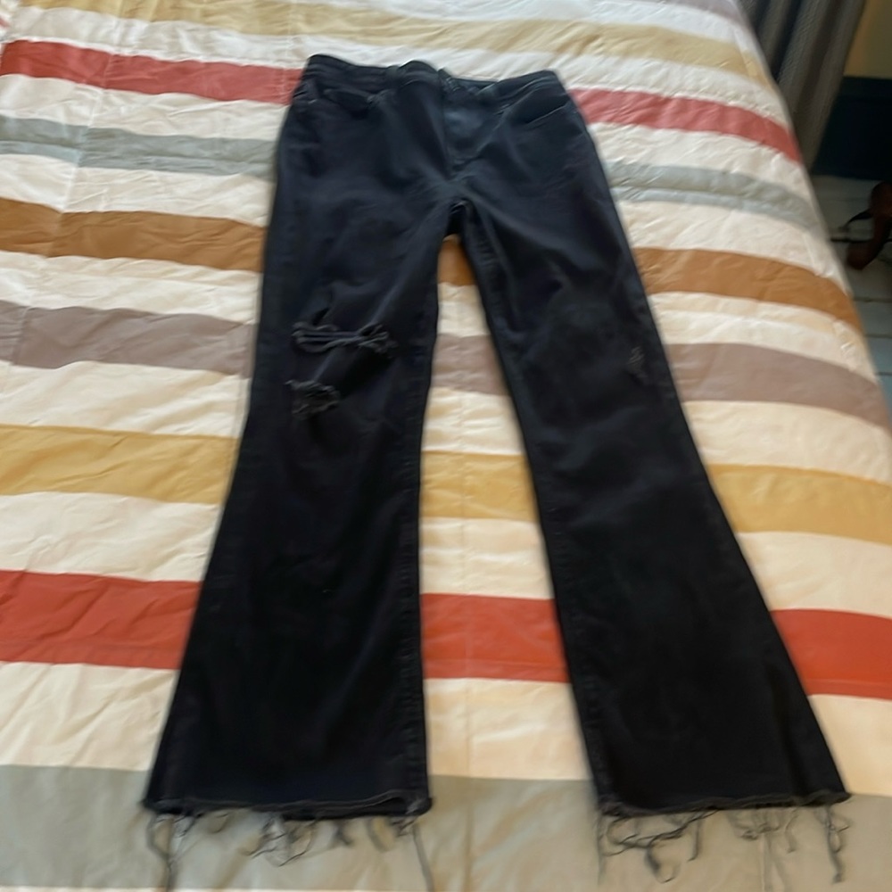 Paige Claudine high rise ankle frayed